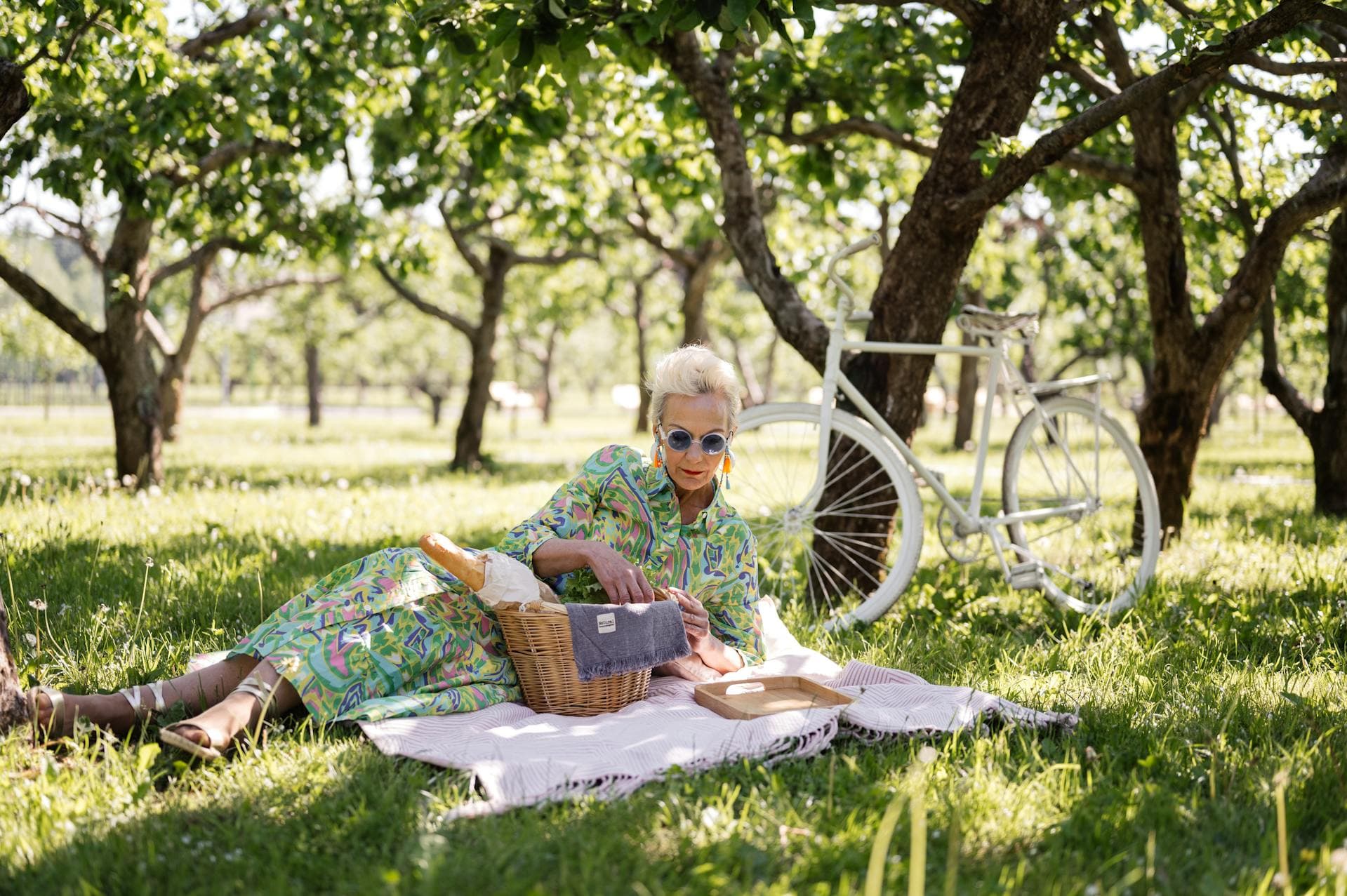 Orchard picnic